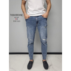 THOM BROWNE 톰브라운 컷팅 청바지 (023)