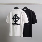 CHROME HEARTS 크롬하츠 레더십자가 오버핏 반팔티
