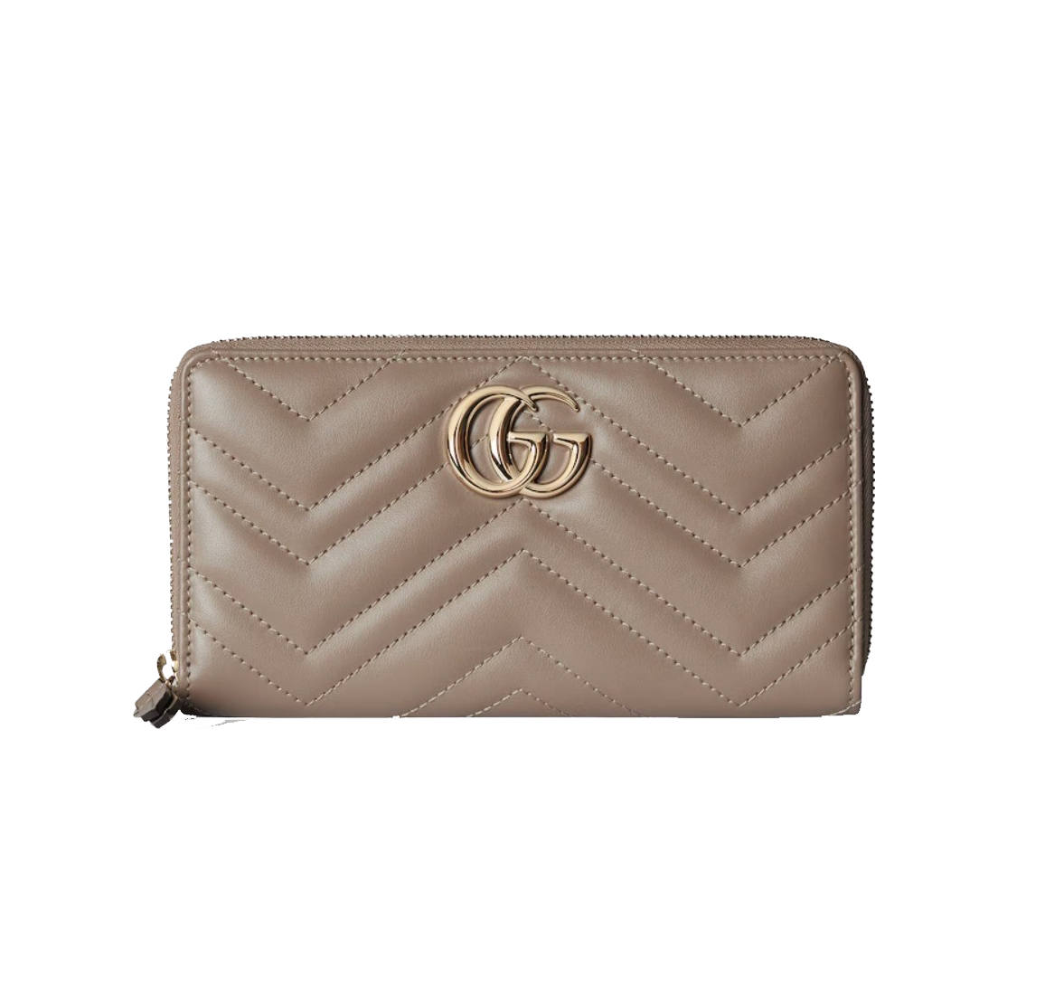 3위 GUCCI 구찌 GG 마몬트 마테라세 라운드 장지갑 토프 443123