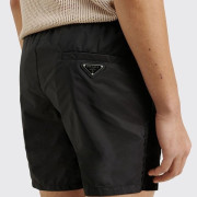 PRADA 프라다 백플레이트 비치팬츠