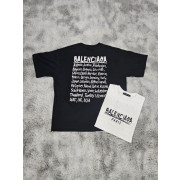 BALENCIAGA 발렌시아가 글로벌 라운드 오버핏 반팔