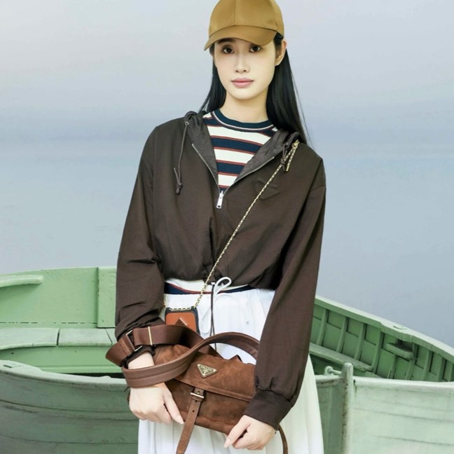 PRADA 프라다 리나일론 스몰 숄더백 1BD394