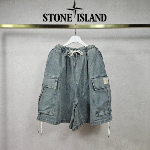 STONE ISLAND 스톤아랜드 버뮤다 카고 밴딩 팬츠 2COLOR