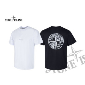 STONE ISLAND 스톤아일랜드 프린트 실리콘 기능성 쿨티