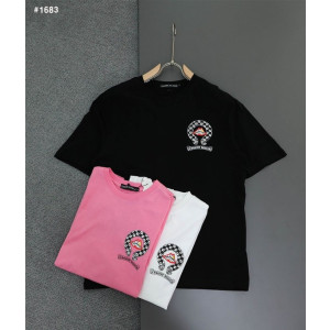 CHROME HEARTS 크롬하츠 레드 마우스 말발굽 반팔 티셔츠
