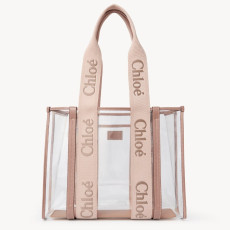 DIOR 디올 젤리 & 가죽 Woody 토트백 US383 2COLOR