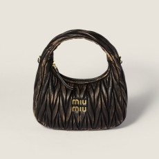 MIUMIU 미우미우 완더 마테라쎄 나파 가죽백 5BC125