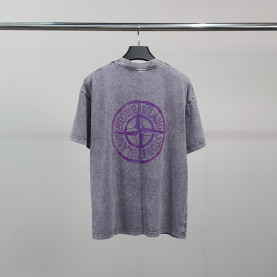 STONE ISLAND 스톤아일랜드 스트레치서클 피그먼트 반팔티