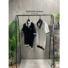 ●9월 판매 17위● WOOYOUNGMI 우영미 배색 카라 니트