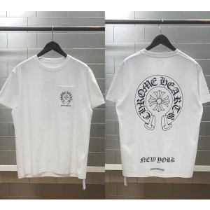 CHROME HEARTS 크롬하츠 포켓 반팔 티셔츠