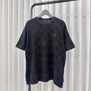 LOUIS VUITTON 루이비통 다미에 프렌치 테리 코튼 티셔츠