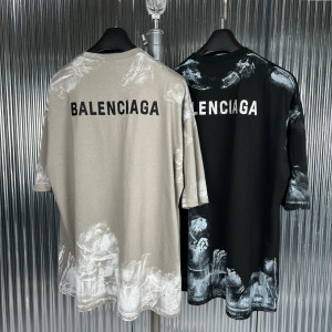 BALENCIAGA 발렌시아가 페인팅 반팔