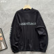 BALENCIAGA 발렌시아가 스텐실 타입 루즈핏 긴팔티셔츠