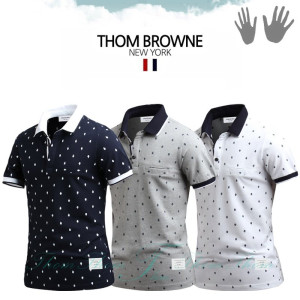 THOM BROWNE 톰브라운 무지 카라티