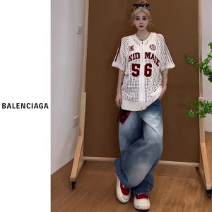 BALENCIAGA 발렌시아가 56 펀칭 레터링 집업 2COLOR