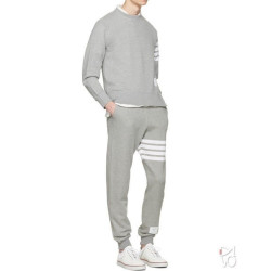 THOM BROWNE 톰브라운 사선완장 시그니처 코튼 맨투맨 & 스웻팬츠 세트 3COLOR