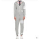 THOM BROWNE 톰브라운 사선완장 시그니쳐 코튼 후드집업 & 스웻팬츠 세트 3COLOR