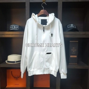 CHROME HEARTS 크롬하츠 메탈스터드 후드집업 2COLOR