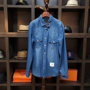 THOM BROWNE 톰브라운 클래식 라인 돌핀 시그니쳐 셔츠