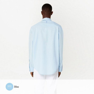 AMI 아미 드 꾀흐 포켓 셔츠