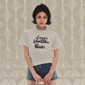 LOUIS VUITTON 루이비통 로고 프린팅 티셔츠 2COLOR