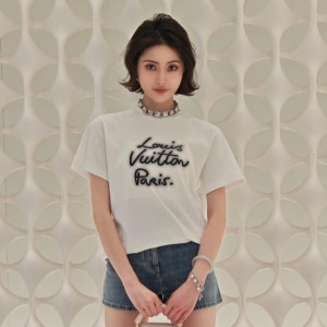 LOUIS VUITTON 루이비통 로고 프린팅 티셔츠 2COLOR