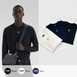 FENDI 펜디 메탈 FF 크루넥 니트