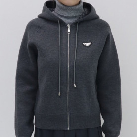 PRADA 프라다 리버서블 울 캐시미어 양면자켓