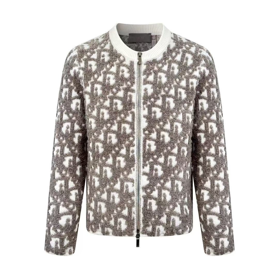 DIOR 디올 오블리크 니트 집업