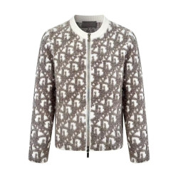 DIOR 디올 오블리크 니트 집업