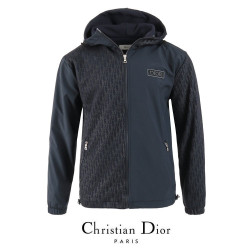 DIOR 디올 배색 전판 나염 바람막이