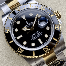 ROLEX 로렉스 신형 서브마리너 데이트 검판 콤비 41mm 126613LN
