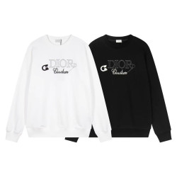 DIOR 디올 옷핀 자수 로고 맨투맨