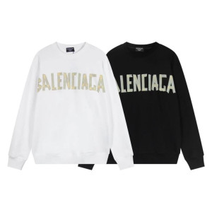 BALENCIAGA 발렌시아가 테이프 로고 맨투맨