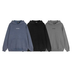 BALENCIAGA 발렌시아가 자수 로고 워싱 후드