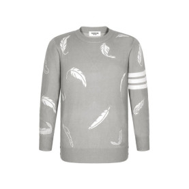 THOM BROWNE 톰브라운 나뭇잎 울캐시 니트 2COLOR