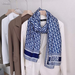DIOR 디올 실크 롱스카프 2COLOR