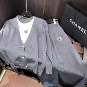 CHANEL 샤넬 니트 투피스 셋업 2COLOR