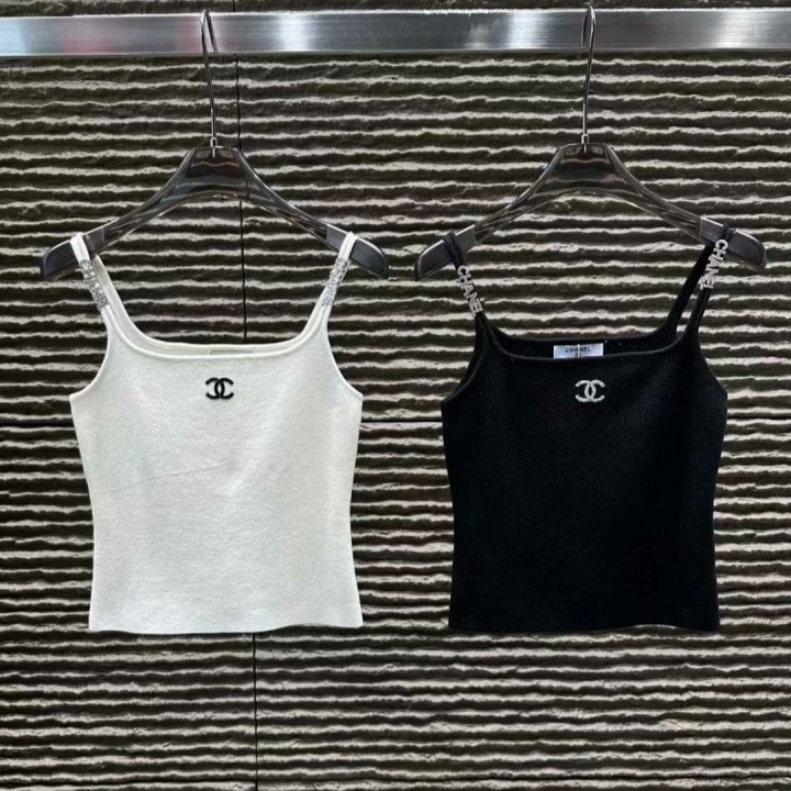 CHANEL 샤넬 울 슬리브 티셔츠