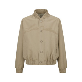 LOUIS VUITTON 루이비통 엠브로이더드 코튼 블렌드 봄버 자켓