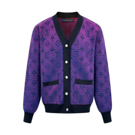 LOUIS VUITTON 루이비통 옵티컬 모노그램 자카드 가디건