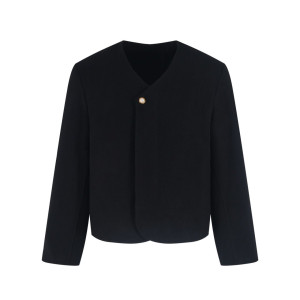 LOUIS VUITTON 루이비통 칼라 리스 울 자켓