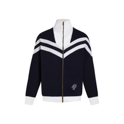 LOUIS VUITTON 루이비통 니티드 코튼 세일러 블루종