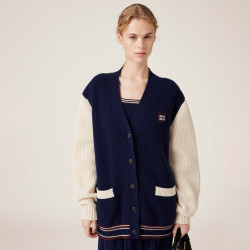 MIUMIU 미우미우 울 앤 캐시미어 가디건