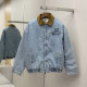 MIUMIU 미우미우 벨벳 칼라 데님 자켓