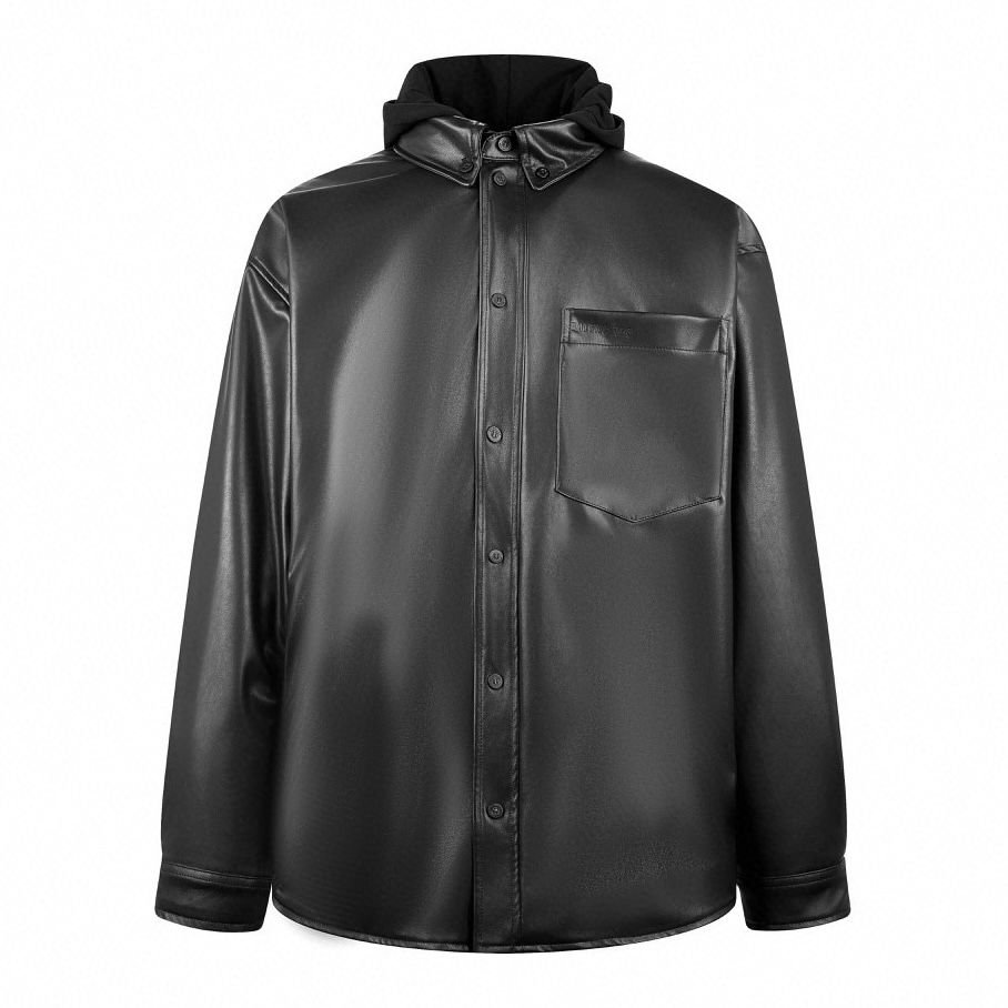 BALENCIAGA 발렌시아가 파카 레더 자켓