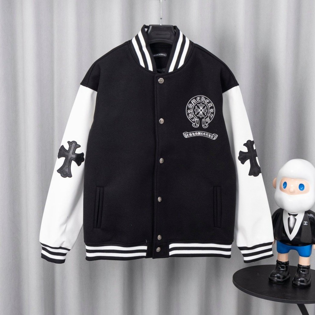 CHROME HEARTS 크롬하츠 홀스슈 바시티 자켓