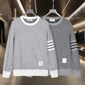 THOM BROWNE 톰브라운 사선완장 니트