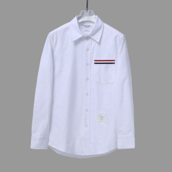 THOM BROWNE 톰브라운 스트라이프 포켓 셔츠