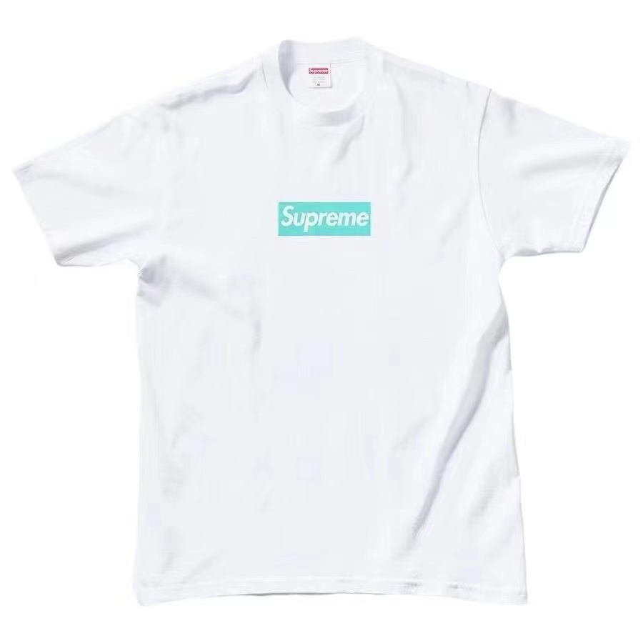 ●9월 판매 12위● SUPREME x TIFFANY 슈프림 X 티파니 박스 로고 티셔츠 21FW ●해외 특별할인전●